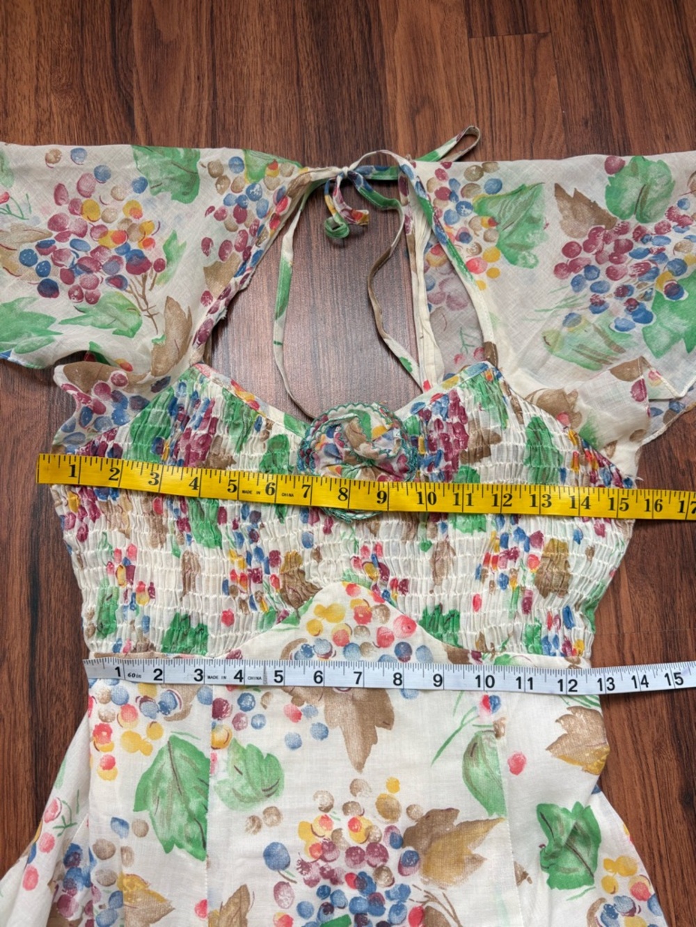 Vintage 70s Jody T of California floral maxi boho garden dress - Picture 8 of 8